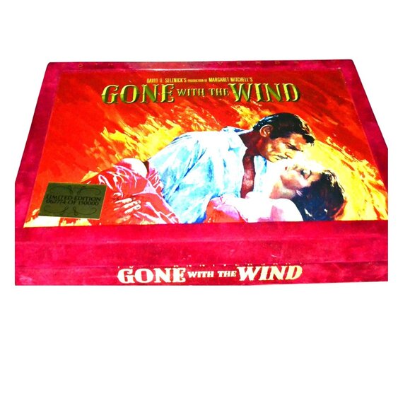 Gone With The Wind Special 70th Anniversary Collectors Box Set Red Velvet Case - Picture 1 of 11